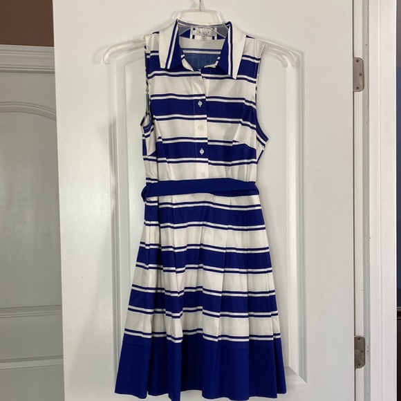 Milly for Design Nation Striped Cotton Dress - 8 - Picture 3 of 10